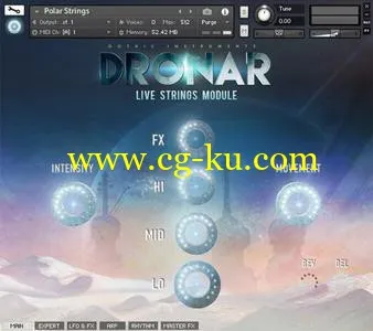 音效下载Gothic Instruments DRONAR Live Strings KONTAKT的图片1