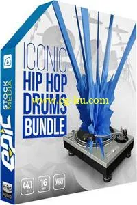 音效下载Epic Stock Media Iconic Hip Hop Drums Bundle WAV的图片1