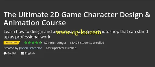 The Ultimate 2D Game Character Design  Animation Course的图片1