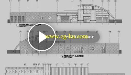 Lynda AutoCAD Construction Drawings的图片1