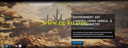 The Gnomon Workshop – Environment Art Lookdev Using Unreal Photogrammetry的图片1