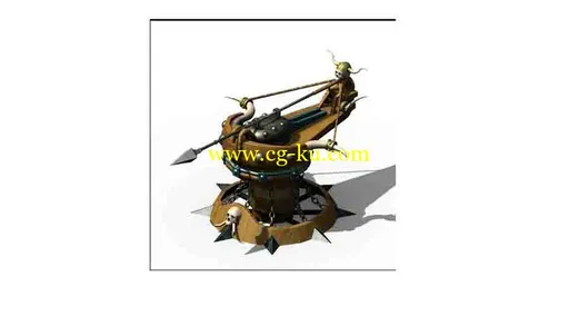 3D弓弩车模型的图片1