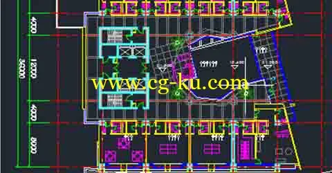 43GCAD建筑方案施工图的图片1