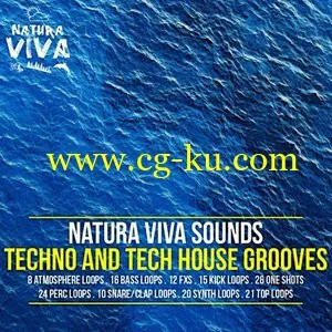 Natura Viva Sounds Techno and Tech House Grooves WAV的图片1