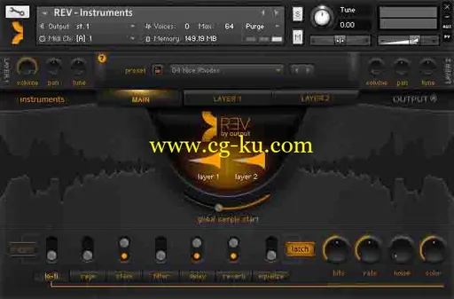 Output Sounds REV v1.1 KONTAKT的图片1