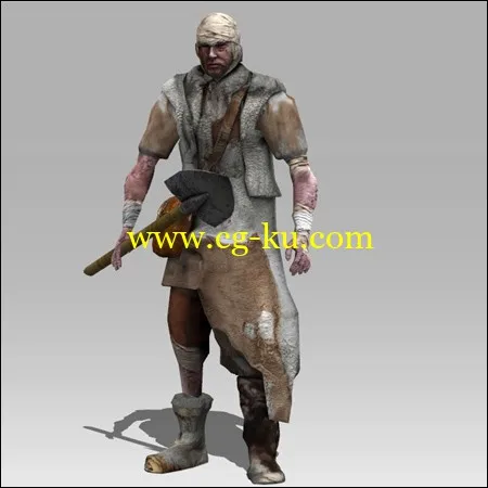 Arteria 3D Medieval TownsFolk Mr Hard Times的图片1