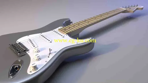 Digital Tutors – Modeling a Detailed Electric Guitar in Maya的图片1