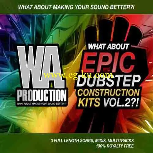 W.A Production Epic Dubstep Construction Kits Vol.2 WAV MiDi FLP-MAGNETRiX的图片1