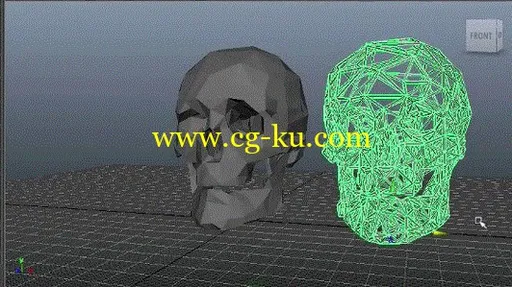 Maya骷髅头创建教程3D打印3D Printing on Shapeways Using Maya的图片1