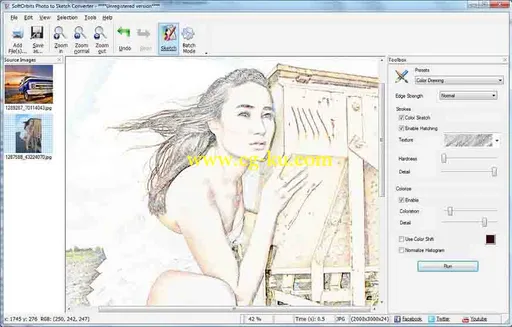 SoftOrbits Sketch Drawer 3.2 Pro Multilingual的图片1