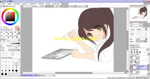 Easy Paint Tool SAI v1.2.2的图片1