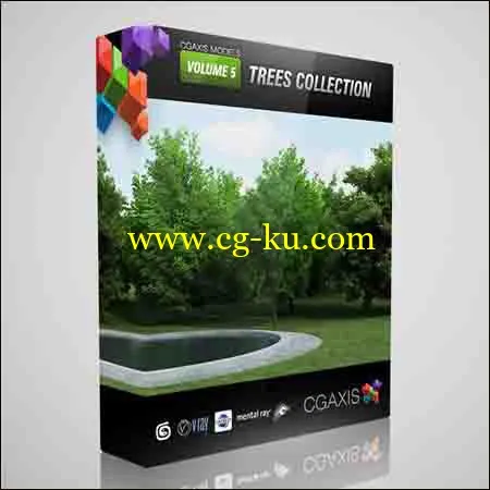 CGAxis Models Volume 5 Trees的图片1