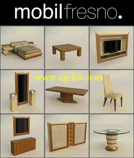 3d家具模型集合的图片1