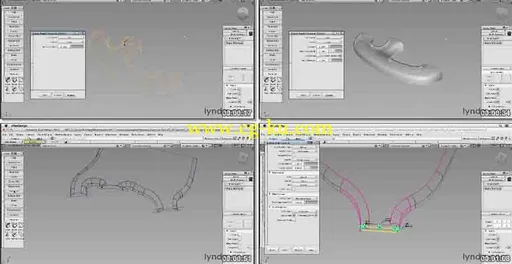 Lynda – Surfacing an F1 Wheel In Alias的图片1