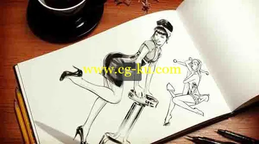 Udemy - How to Draw Pinups and Sexy Women的图片1