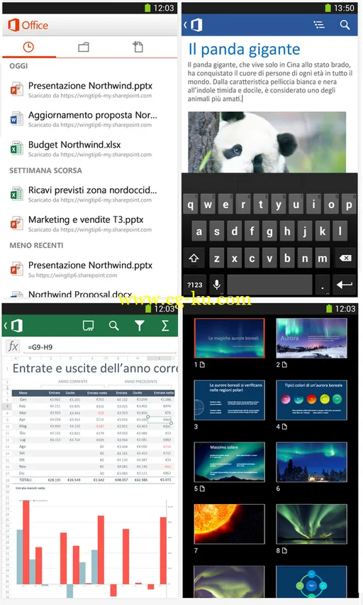 Office Mobile for Office 365 v15.0.2413.2000 Android的图片2