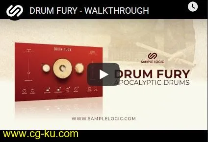 Sample Logic DRUM FURY KONTAKT的图片1