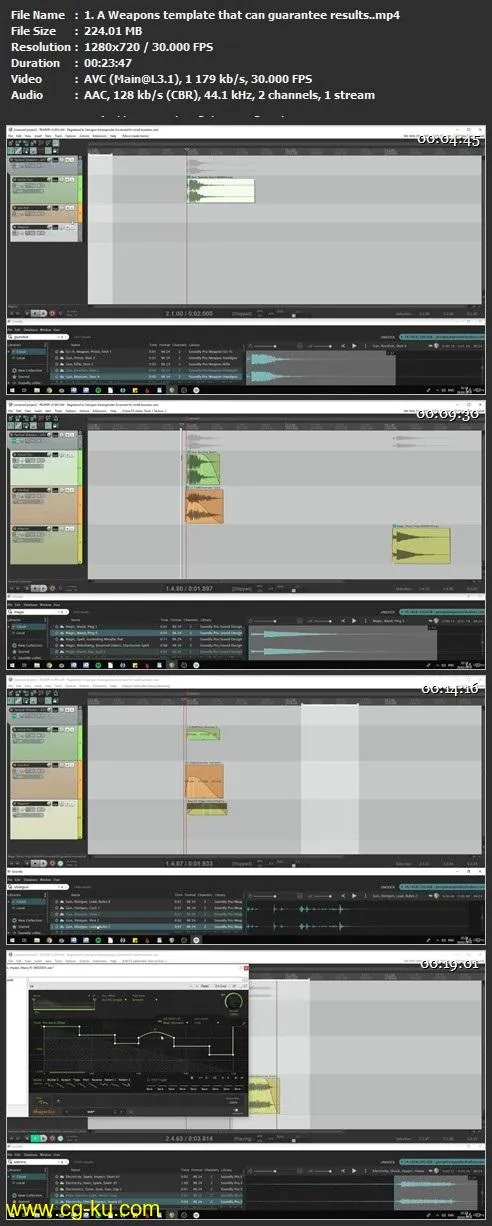 Design 20 Weapon SFX for Video Games in less than 2 hours的图片2