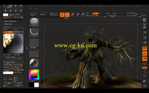 Creating a Detailed Forest Creature in ZBrush的图片4