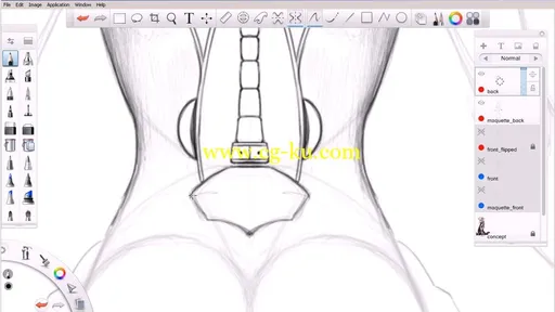 Drawing Character Model Sheets in SketchBook Pro的图片2