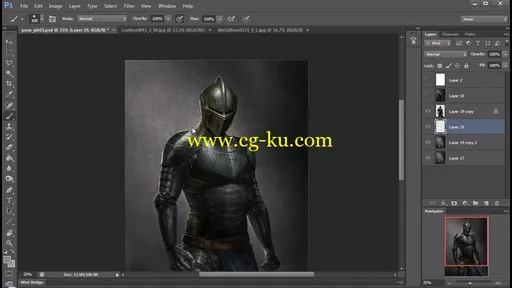 Creating an Armored Knight Concept in Photoshop的图片4