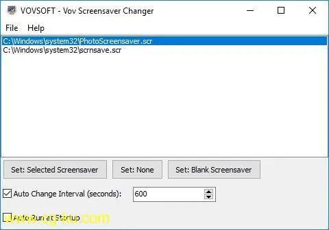 VovSoft VoV Screensaver Changer 1.7的图片1