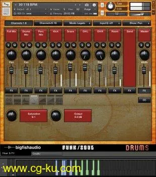 Big Fish Audio Funk Soul Vintage Drum Loops MULTiFORMAT的图片2