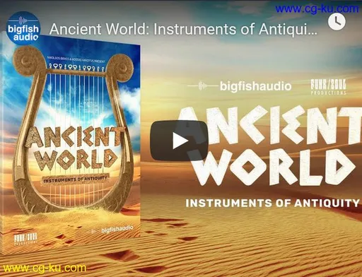 Big Fish Audio Ancient World: Instruments of Antiquity KONTAKT的图片1