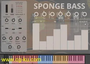 Sound Dust Sponge Bass KONTAKT的图片1