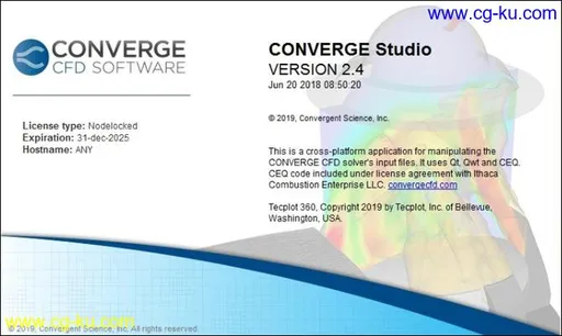 CONVERGE 2.4.19 x64 datecode 20.06.2018的图片1