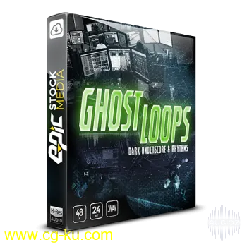 Epic Stock Media Ghost Loops Dark Underscore and Rhythms WAV的图片1