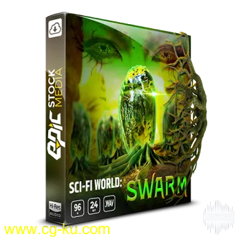 Epic Stock Media Sci-fi World Swarm Game Ambience Loop Library WAV的图片1