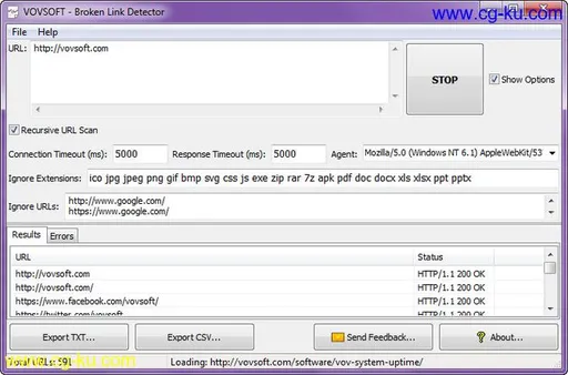 VovSoft Broken Link Detector 2.6 + Portable的图片1