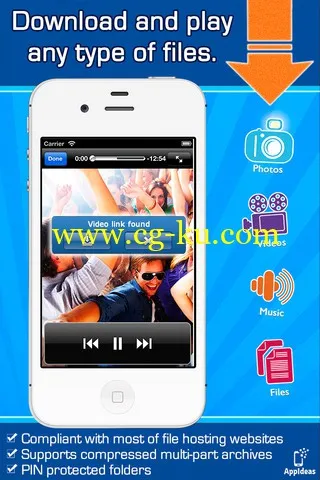 Total Downloader v1.42 iPad iPhone iPod Touch的图片1