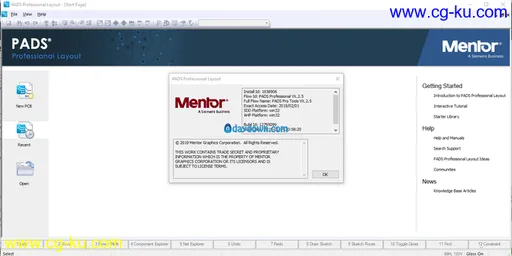Mentor Graphics PADS Student/Pro VX.2.5 + Documents 2019的图片3