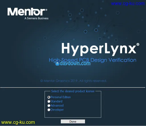 Mentor Graphics HyperLynx VX.2.5 x64 2019的图片2