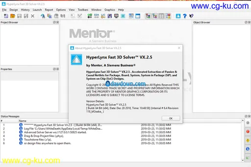 Mentor Graphics HyperLynx VX.2.5 x64 2019的图片3