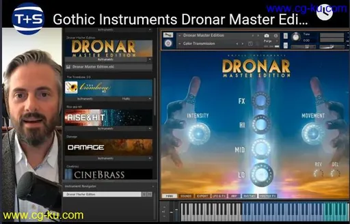 Gothic Instruments DRONAR Master Edition KONTAKT的图片1