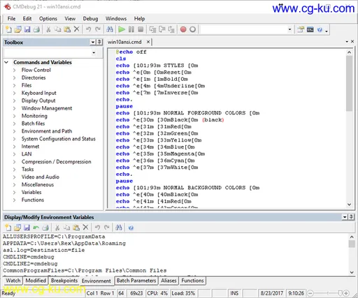 JP Software CMDebug 24.02.50 Multilingual的图片1