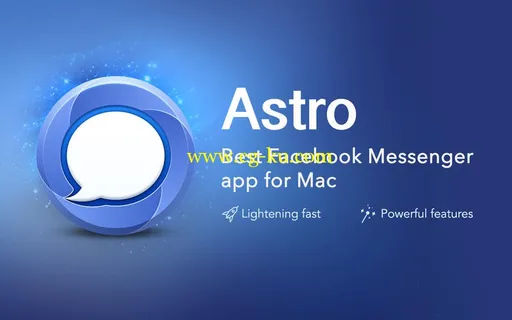 Astro for Facebook Messenger 1.133 Multilingual Retail MacOSX的图片1