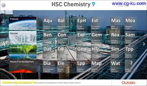 Outotec HSC Chemistry 9.3.0.9的图片1