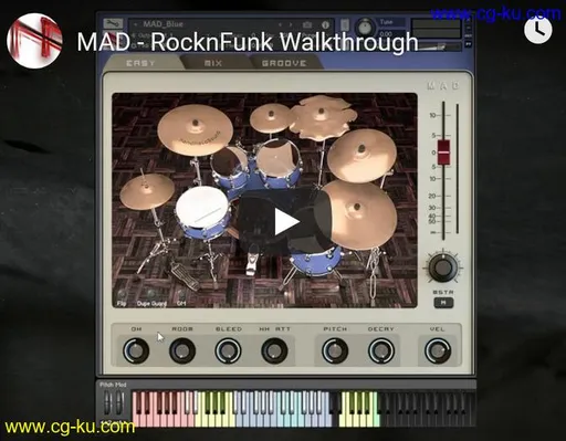 HandHeldSound MAD – RocknFunk KONTAKT的图片1