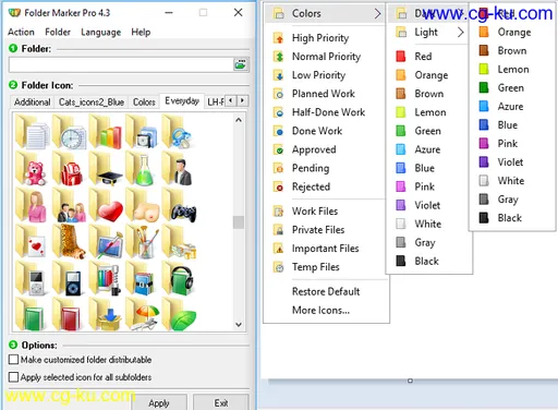 Folder Marker Pro 4.3.0.1 Multilingual的图片1