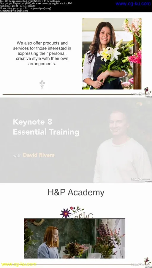 Keynote 8 Essential Training的图片1