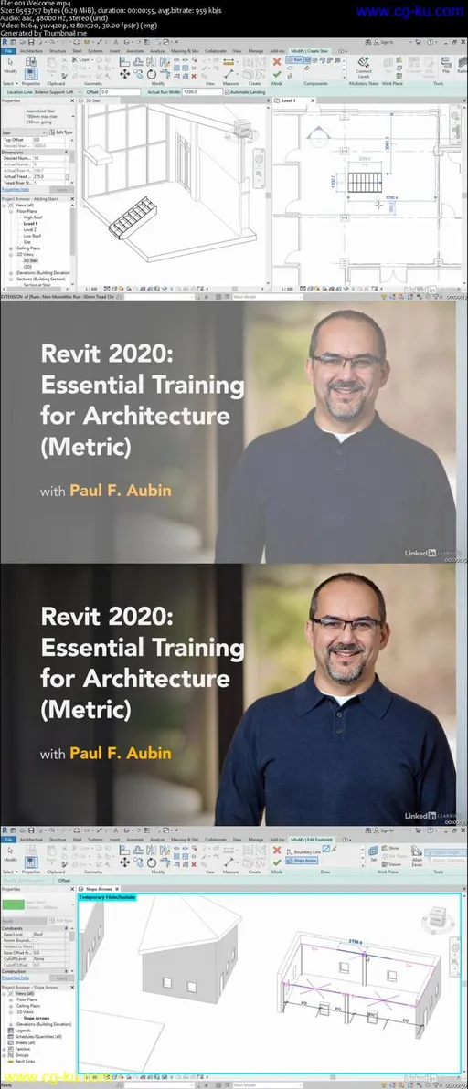 Revit 2020: Essential Training for Architecture (Metric)的图片1