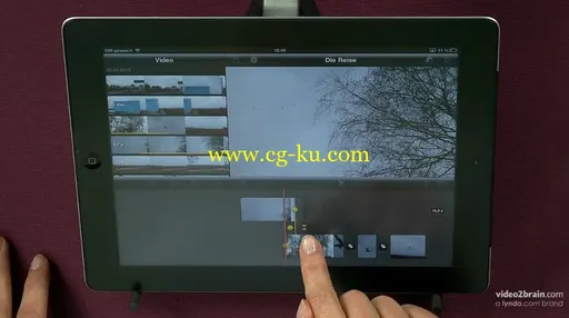 iMovie am iPad Videos bearbeiten, schneiden und mit Effekten gestalten的图片2