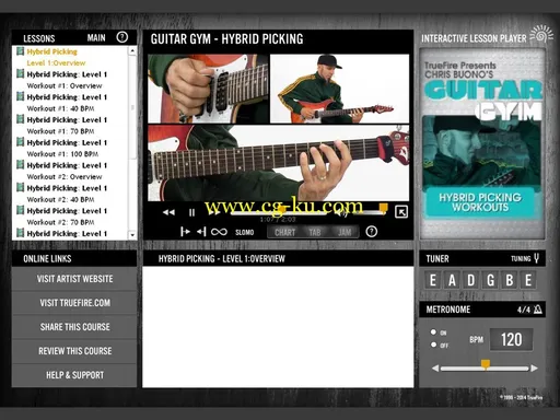 Truefire – Chris Buono’s Guitar Gym: Hybrid Picking (2013)的图片2