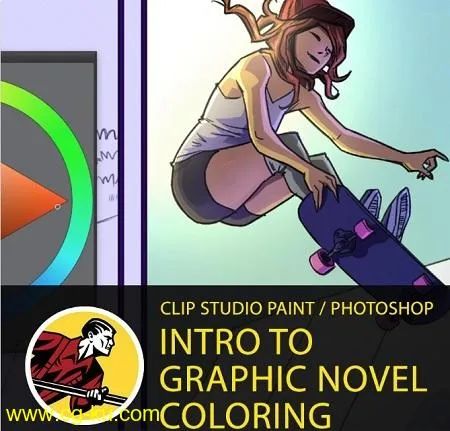 Gumroad – Intro to Graphic Novel Coloring by Reuben Lara的图片1