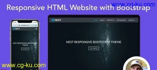 Build A Complete Responsive Website From Scratch In 3 Hours with HTML, CSS & Bootstrap 4的图片1