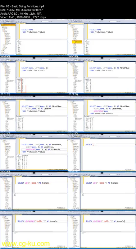 Using T-SQL Functions and Summarizing Results的图片1